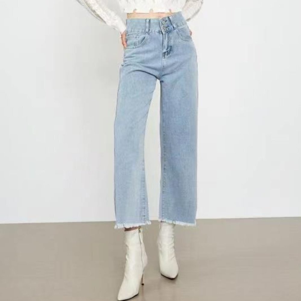 J.ing Auria Light Blue Ankle Jeans NWT - Picture 2 of 7